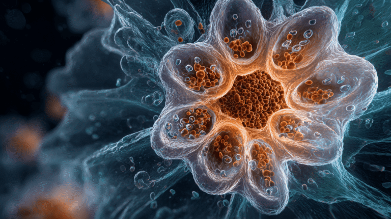 Living human cells in motion