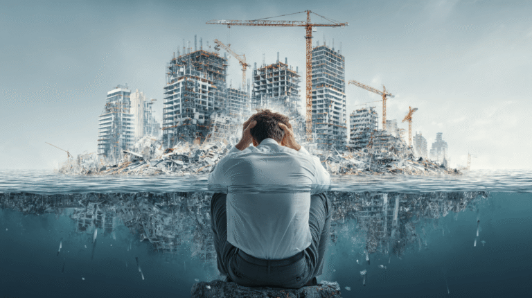 An investor trapped by sunk costs