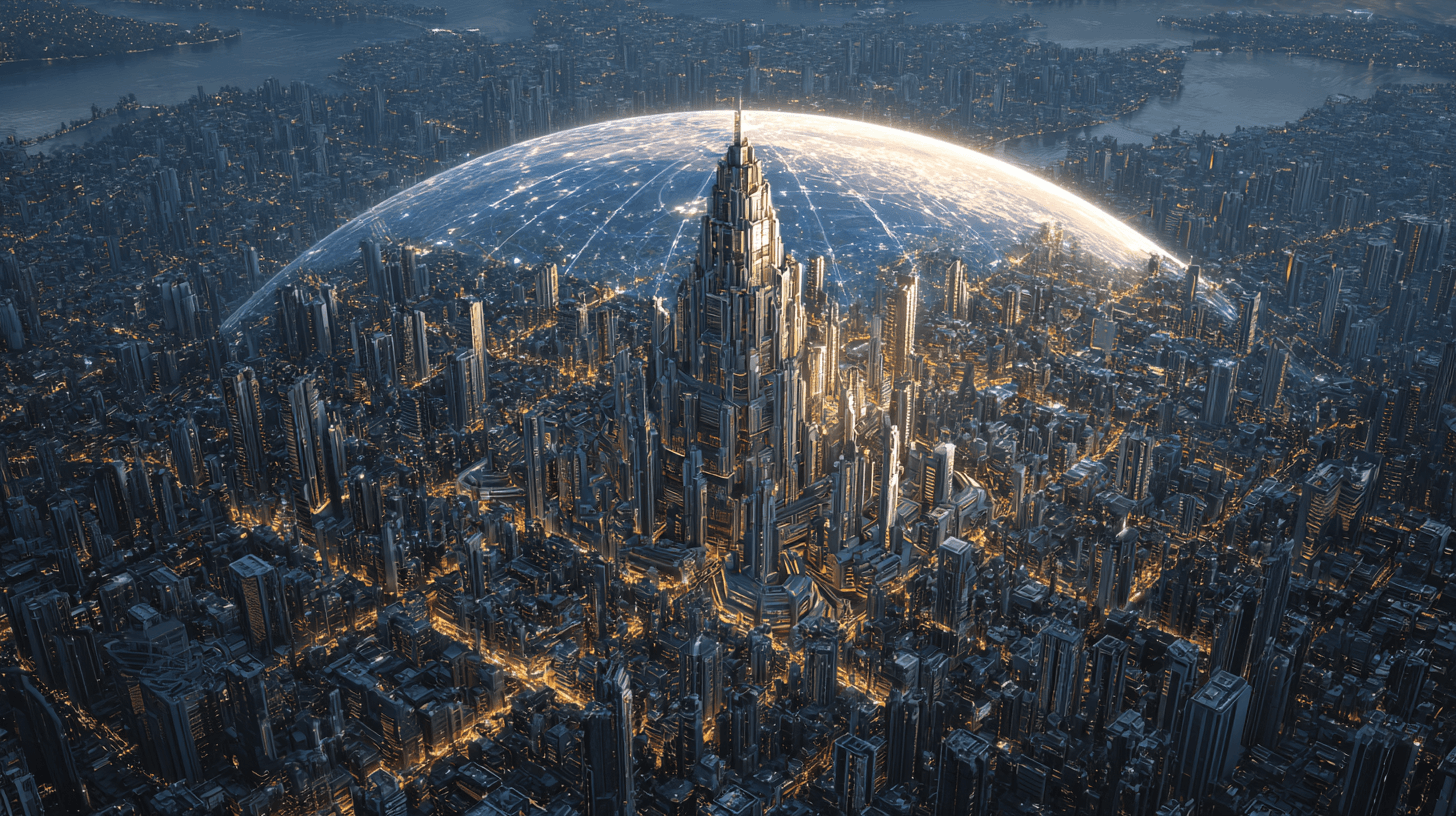 A gigantic modern corporation