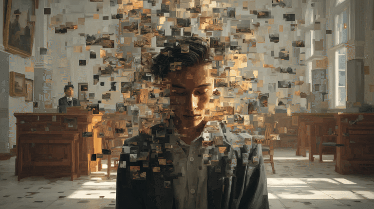 illustration of fragmented