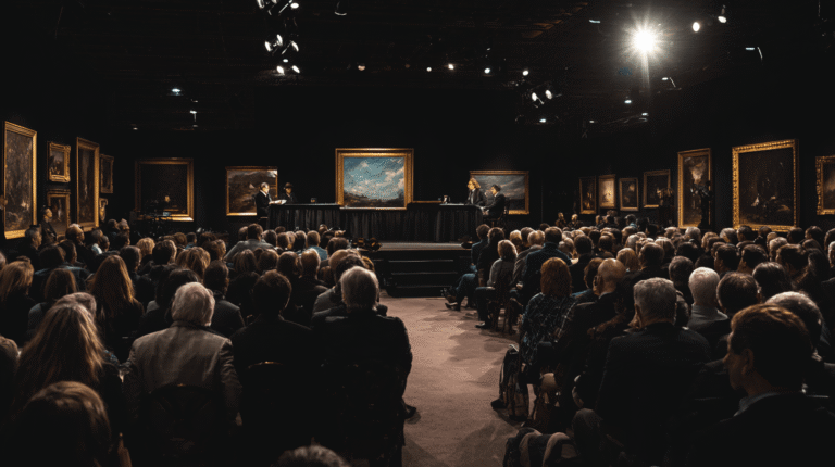 A masterpiece sold at auction