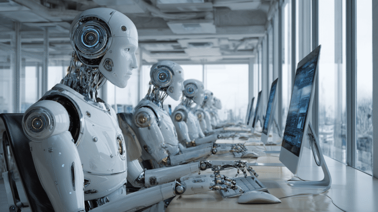 Humans and robots working together
