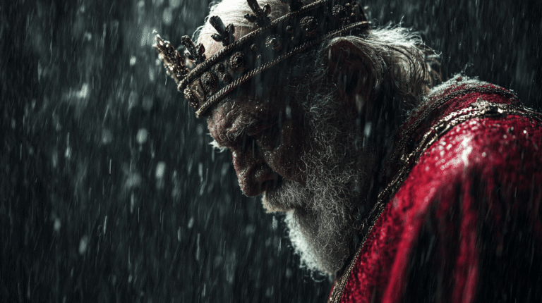 King Lear in the storm