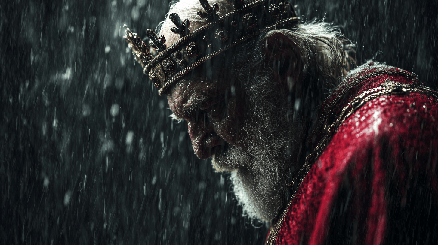 King Lear in the storm