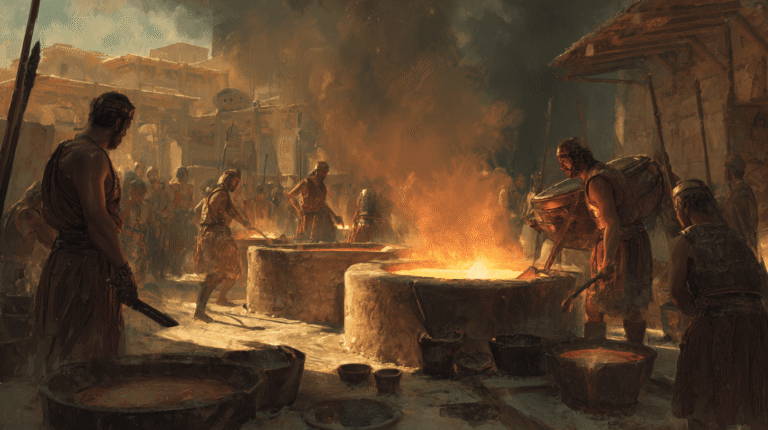 The beginning of the Bronze Age